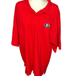 Vintage Heisman Georgia Bulldogs DAWGS Cotton Polo XL